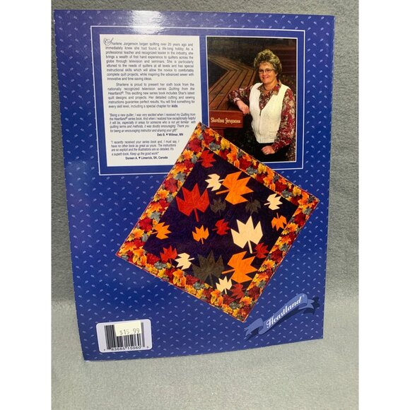 Quilting For All Seasons Book by Sharlene Jorgenson  600 Series  Heartland - Picture 2 of 7